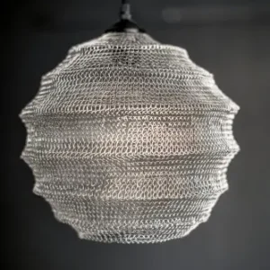 Metalowa lampa Dylan- srebrna Zamów teraz