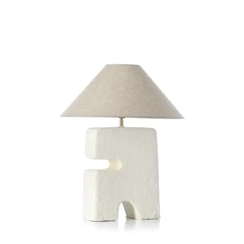 Lampa stołowa L'Objet - Biała - L | Bazar Bizar Ograniczona ilość