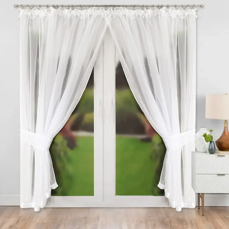 Firana woalowa biała na taśmie 400x250cm ASLANA Zamów dziś