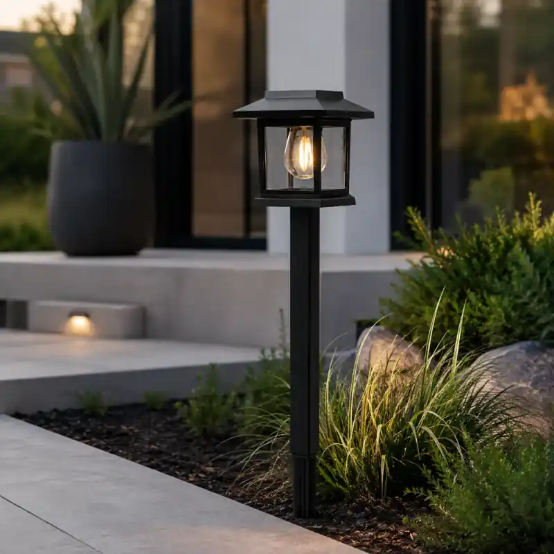 Lampa solarna do ogrodu 40cm LIGHT BULB ost. Dostępne od ręki
