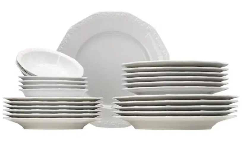 Wyjątkowa oferta ROSENTHAL Biała Maria serwis obiadowy 24el premium HIT