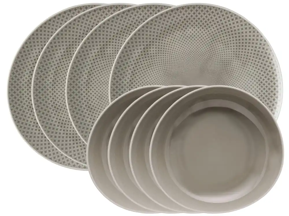 Hit cenowy ROSENTHAL Junto serwis obiadowy 8el PEARL GREY