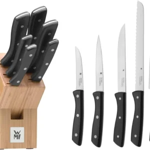 WMF Classic Line - zestaw noży w bloku 7cz. Rabat