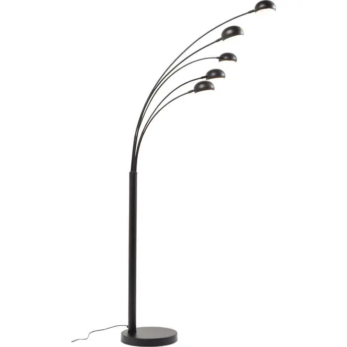 Cena promocyjna Lampa podłogowa Five Fingers Black Matt