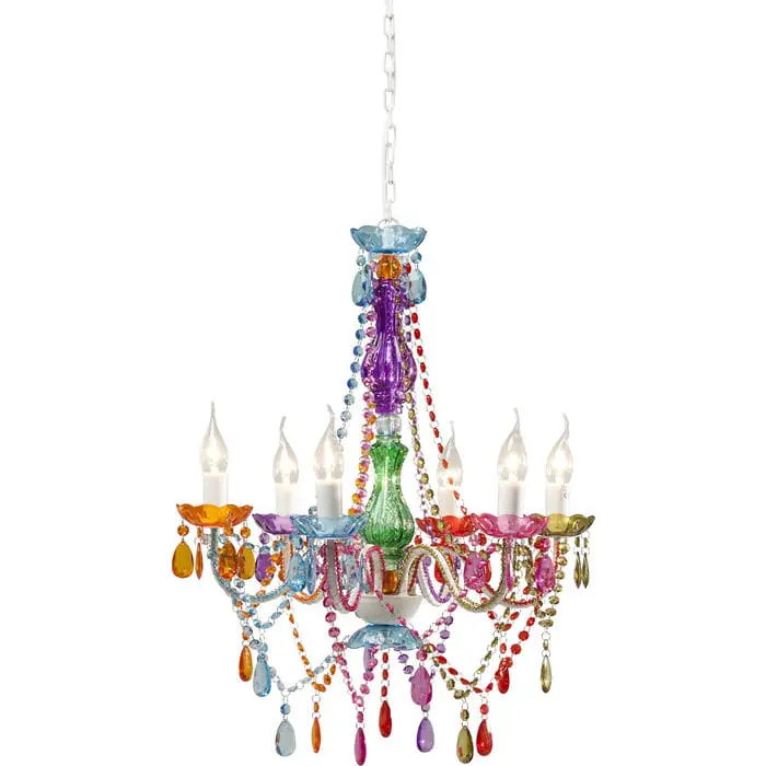Łatwy zwrot Lampa wisząca Starlight Rainbow