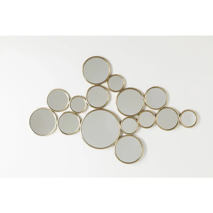 Dodaj do koszyka Lustro Bubbles Brass 93x138cm