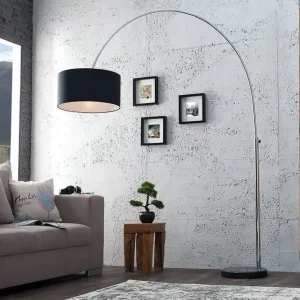 Lampa podłogowa Bowl czarny Darmowy zwrot