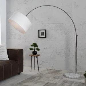 Lampa podłogowa Bowl biała Wyjątkowa oferta