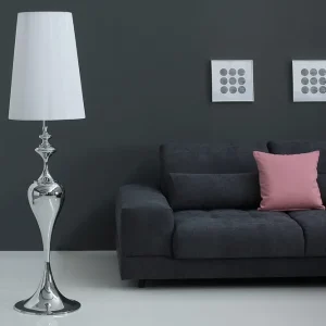 Lampa podłogowa Lora 160 cm biała Premium