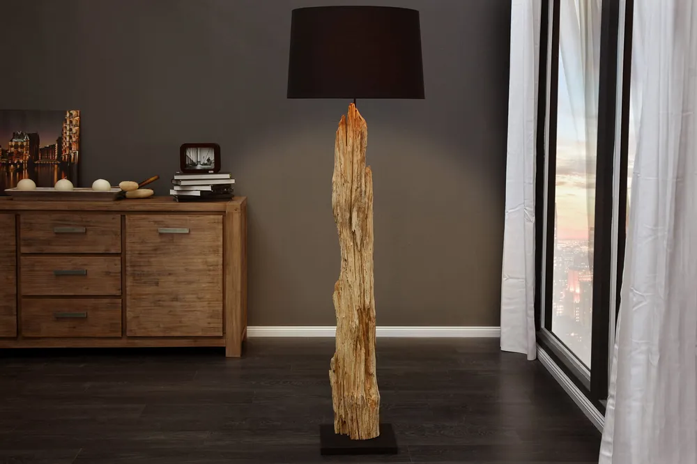 Premium Lampa podłogowa Spanja czarna