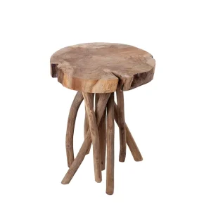 Bezpieczna płatność Stolik kawowy Tor 45cm Teak Invicta