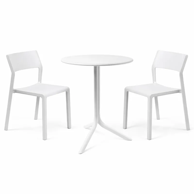 Hit cenowy Zestaw stół Spritz + 2 krzesła Trill bianco - Nardi