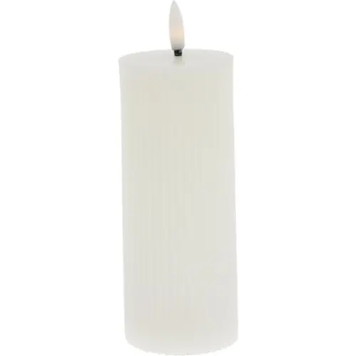 Najlepsza cena Świece Biała Led Lillia Lene Bjerre Wys. 15cm