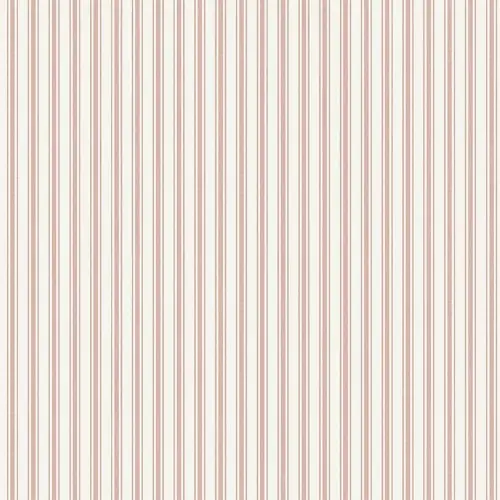 Tapeta Marstrand II Aspo Stripe Red/White Wysoka jakość