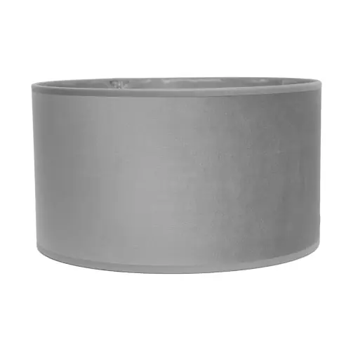 Abażur Velvet Jasno-Szary 40x24cm Wyjątkowa oferta