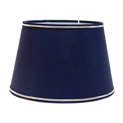 Abażur Chic Navy/Chrom 20x15x13cm Szybka dostawa