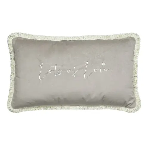 Hit sprzedaży Poduszka z Haftem Lots of Love- dowolny kolor45x45 cm