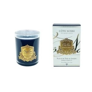 Cena promocyjna Cote Noire Świeca Jasmine Flower Tea 185g gold