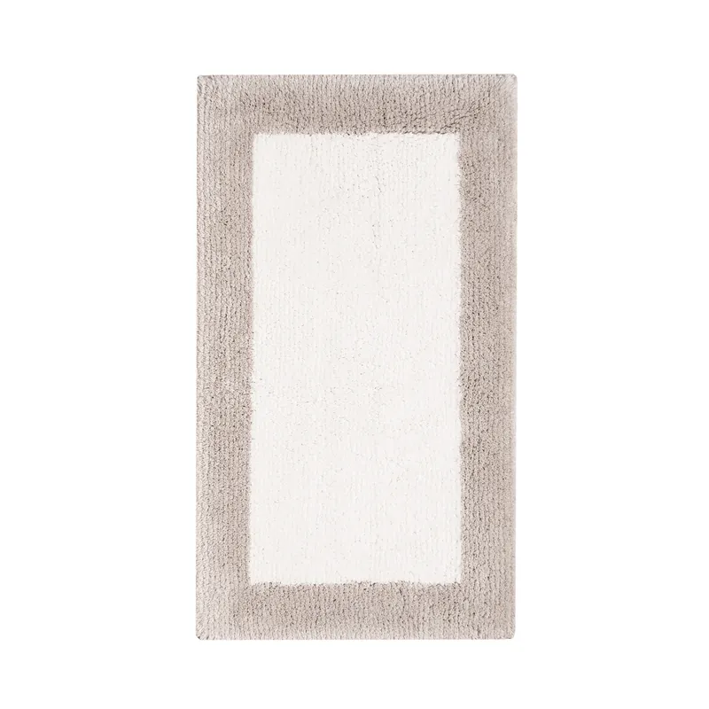 Wyprzedaż Dywanik kąpielowy Graccioza Bicolore 60x100 cm Snow