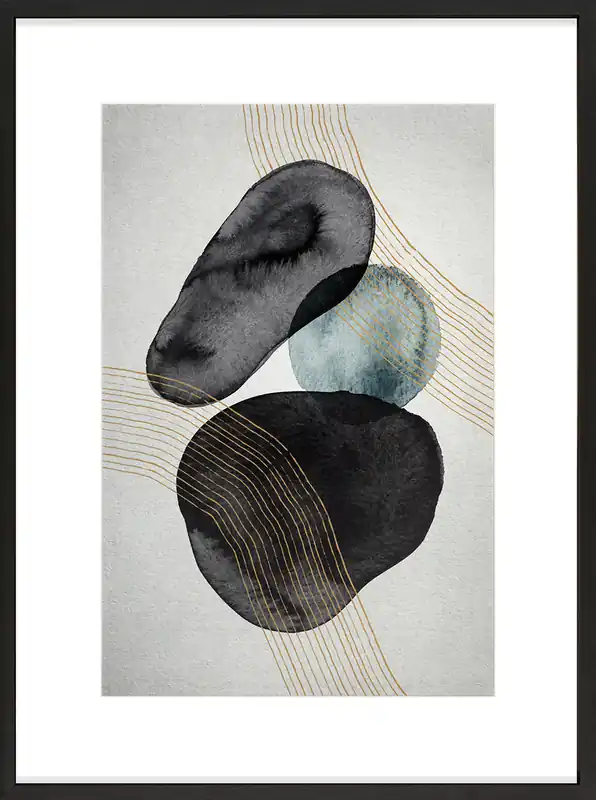 GRAFIKA ASH AND MOSS I 62 x 82 CM Wyprzedaż