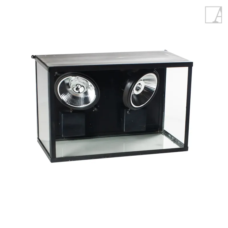 Tani Lampa ścienna Authentage Vitrine centonze zewnętrzna