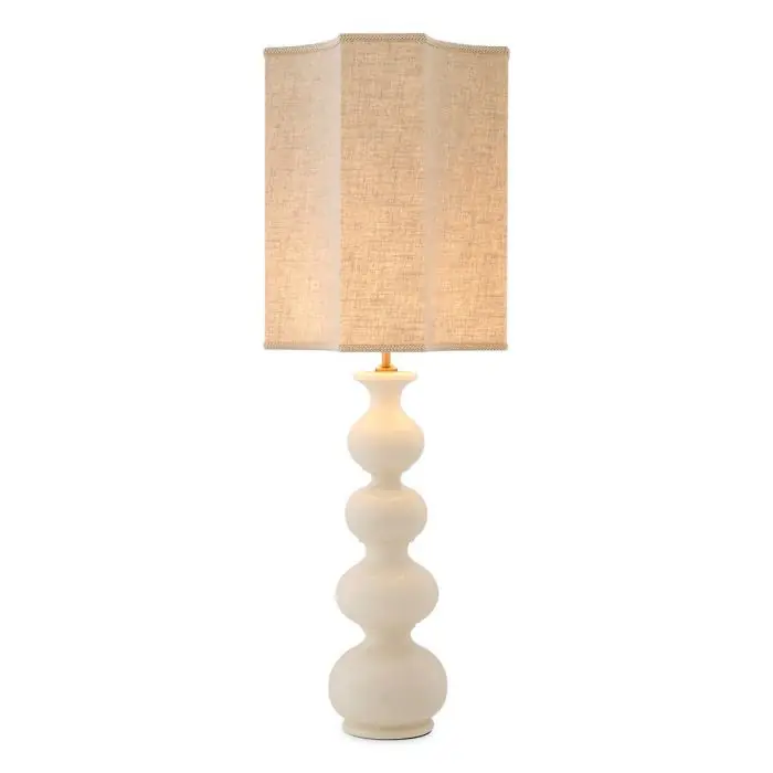 Rabat Lampa stołowa Mabel ceramika Eichholtz