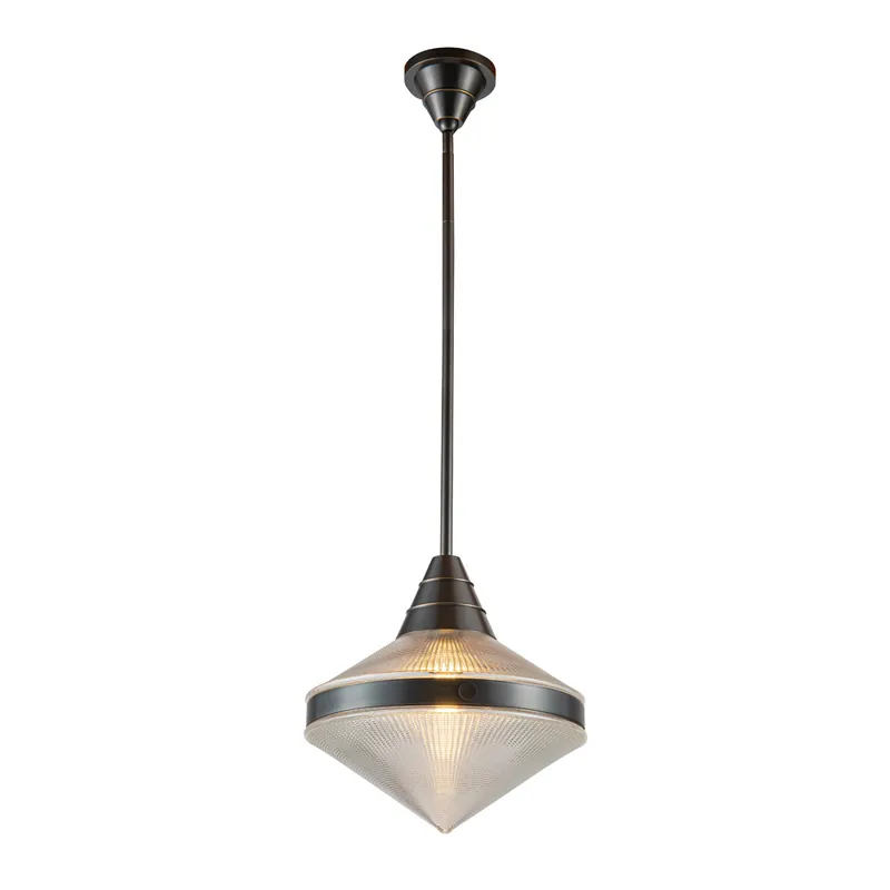 Lampa wisząca Willard - 1 źródło światła - Miejski brąz Taniej