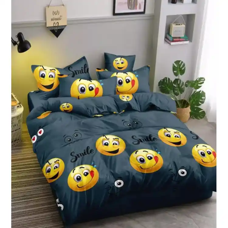 Pościel 140x200 bawełna satynowa 3D Cotton World gruba 2 części 1883 Oferta czasowa