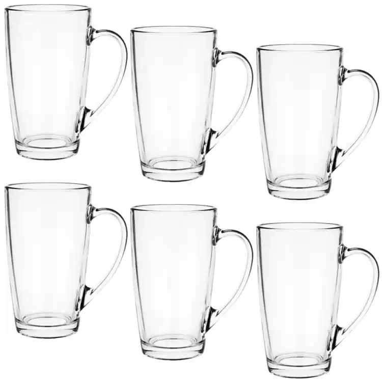 Szklanki z uchem 400ml Glasmark Alex do herbaty kawy latte komplet 6szt Zamów teraz