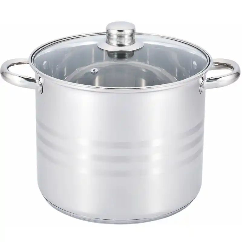 Garnek stalowy duży 15.5 L kociołek 30 cm Edenberg EB 547 Zniżka