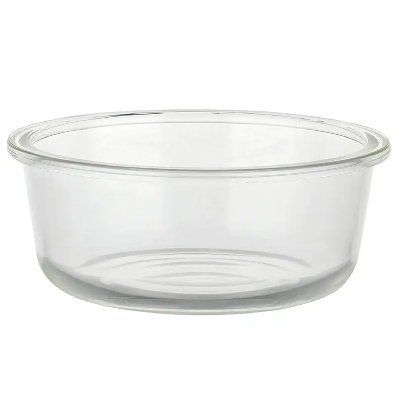 Bezpieczne zakupy Szklany pojemnik 620 ml na żywność jedzenie Florina Frigo pudełko z pokrywką śniadaniówka lunchbox okrągły hermetyczny