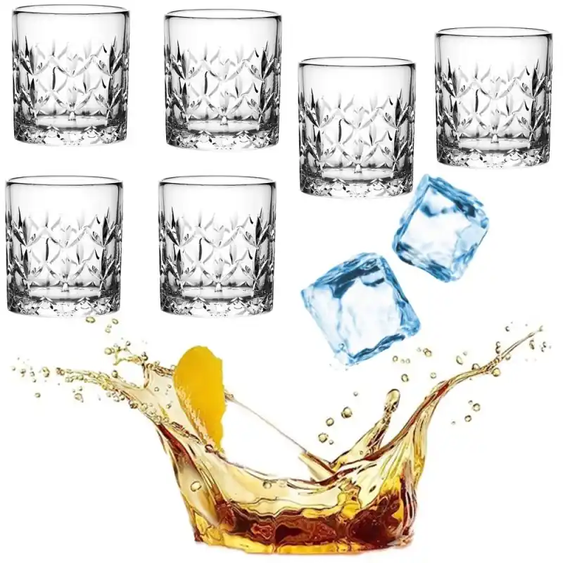 Oferta czasowa Szklanki do whisky drinków 315 ml zestaw 6 sztuk Verti Florina