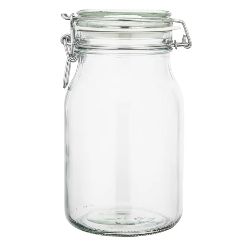 Słoik szklany na przetwory 1100 ml hermetyczny z klipsem Altom Design Bezpieczna płatność