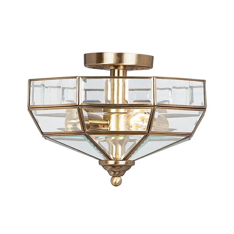 Dostępne od ręki Lampa sufitowa Old Park Antique Brass
