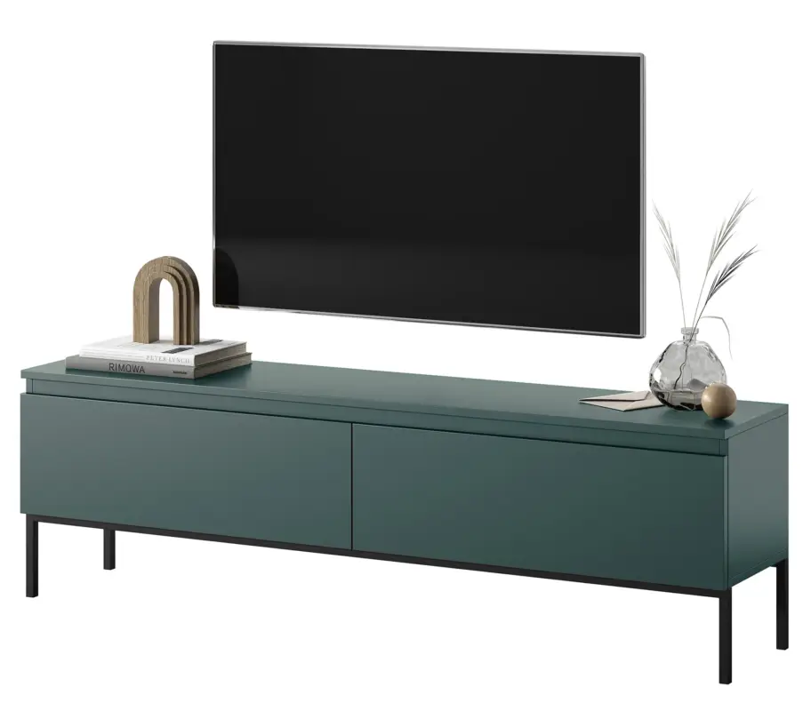 Oferta czasowa Szafka RTV Bemmi 150 cm Ciemnozielony
