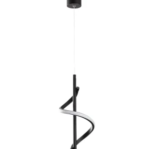 Darmowa dostawa Lampa wisząca Debarrors czarna