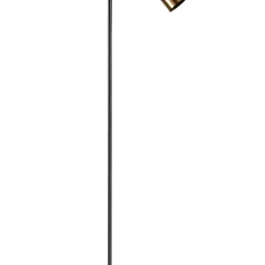 Lampa podłogowa Frined czarno/złota Łatwy zwrot