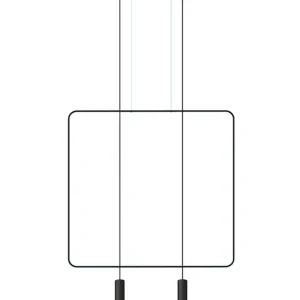 Cena promocyjna Lampa wisząca Blumify 100 cm czarna