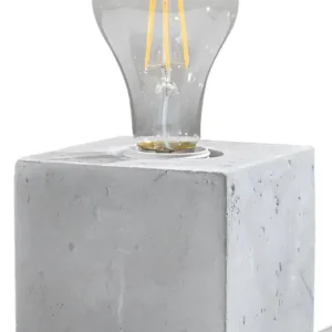 Lampka na biurko Obett 10x10 cm beton Oferta