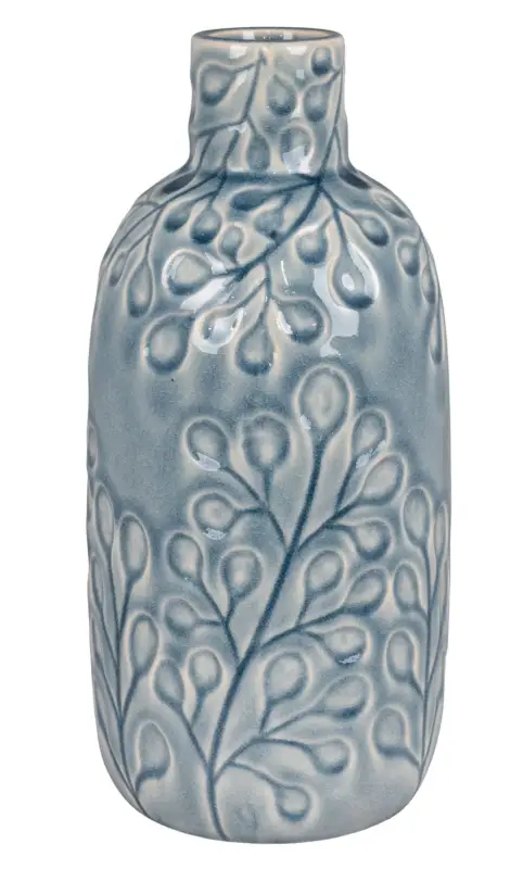 Wazon ceramiczny Velas 26 cm niebieski Ograniczona ilość