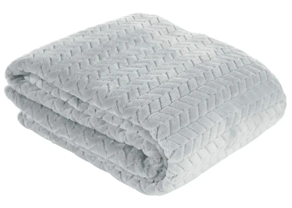 Koc Cindy 170x210 cm popielaty Ograniczona ilość