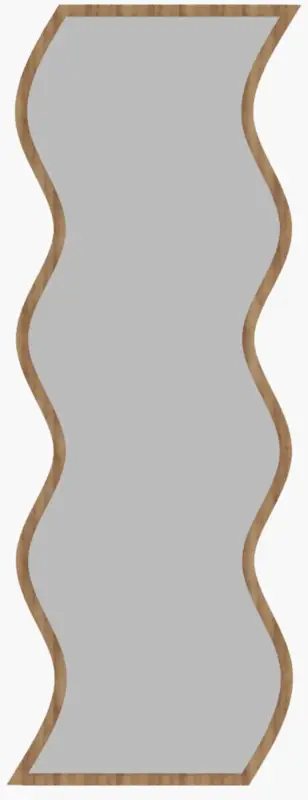 Lustro ścienne Secuste 120x40 cm dąb Dodaj do koszyka