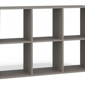 Bestseller Regał otwarty Malax z sześcioma półkami 110 cm szary