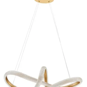 Żyrandol Synery LED średnica 75 cm złoty Wysoka jakość