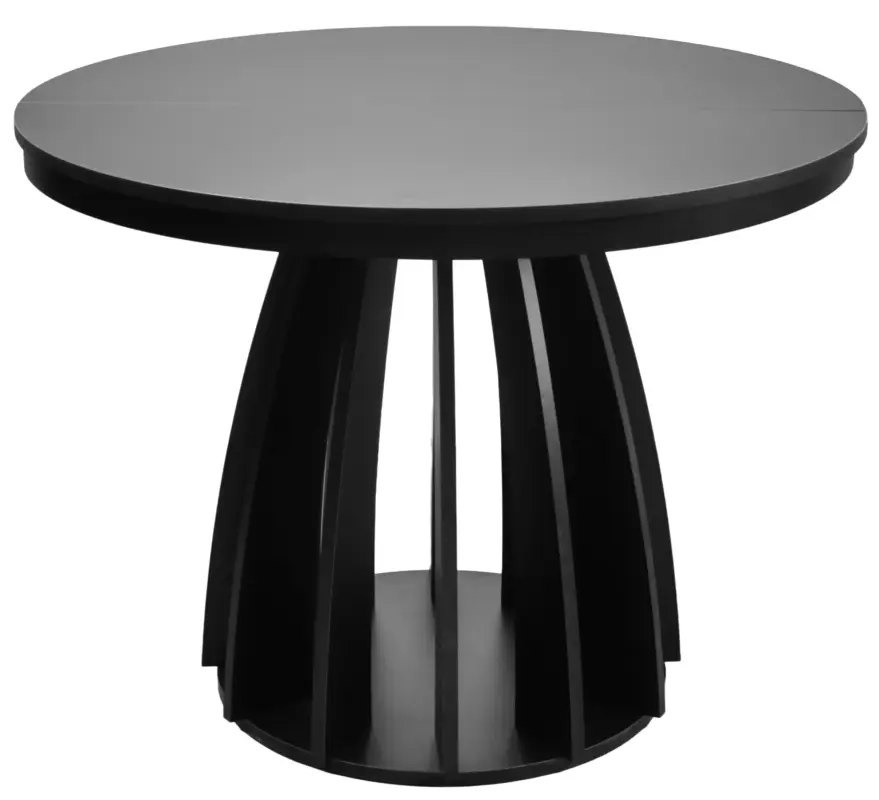 Sprawdź teraz Stół rozkładany do jadalni Diciffy 100-140x100 cm czarny