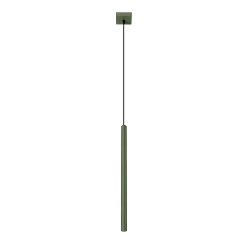 Lampa wisząca Pastelo 1 zielona oliwka Oferta