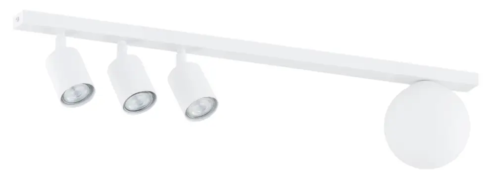 Lampa sufitowa Baster x4 biała Dodaj do koszyka