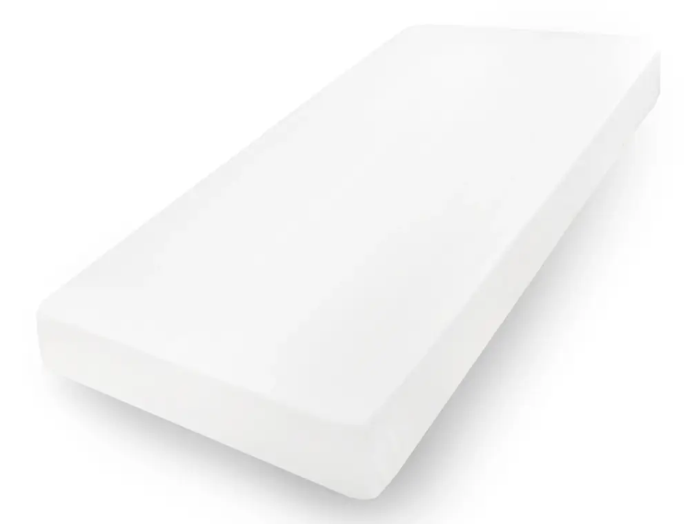 Obniżka ceny Prześcieradło jersey z lycrą Herrent z gumą na materac 200x180 cm białe