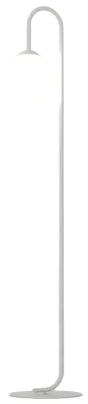Lampa podłogowa Flor 150 cm biała Do wyczerpania zapasów