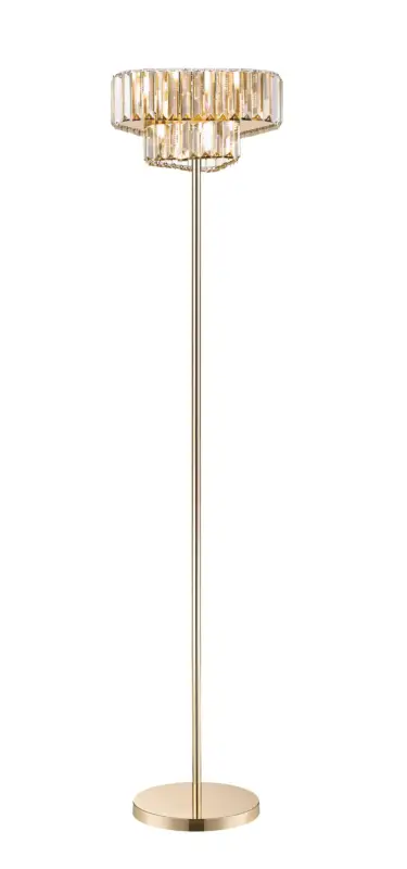 Lampa podłogowa Helios złota Nie przegap